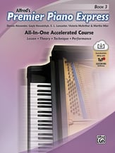 Premier Piano Express Vol.3 piano sheet music cover